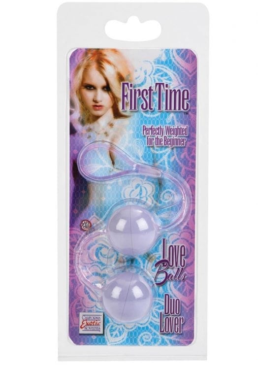 First Time Love Balls Duo Lover Perfectly Weighted For The Beginner Purple