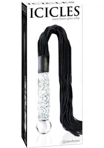 Icicles 38 Hand Blown Glass Whip