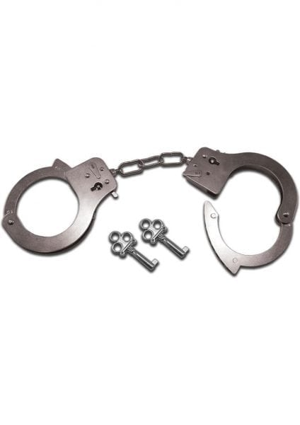 Sex And Mischief Metal Handcuffs