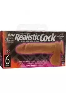 The Original Realistic Cock UR3 Dildo 6 Inch Flesh