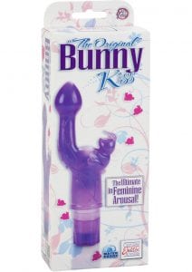 The Original Bunny Kiss Vibrator Waterproof Purple