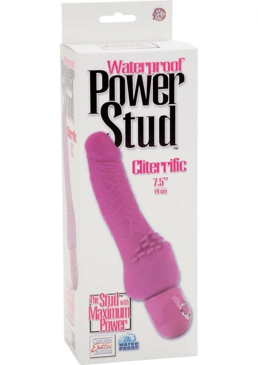 Waterproof Power Stud Cliterrific Pink