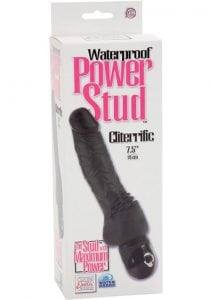 Waterproof Power Stud Cliterrific Black
