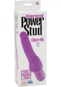 Waterproof Power Stud Cliterrific Purple