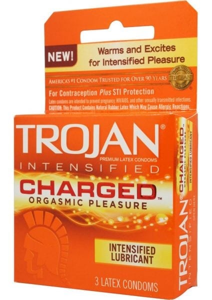 Trojan Intensified Charged 3 Pack