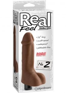 Real Feel Lifelike Toyz No. 2 - 8 Inch Brown