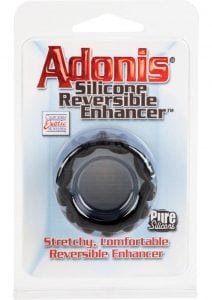 Adonis Silicone Reversible Enhancer Cockring Black