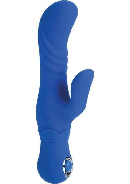 Posh Silicone Thumper G Vibrator Waterproof Blue