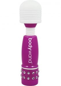 Bodywand Neon Edition Mini Massager Purple 4 Inch