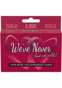 We've Never ...But We Will Couples Card Game