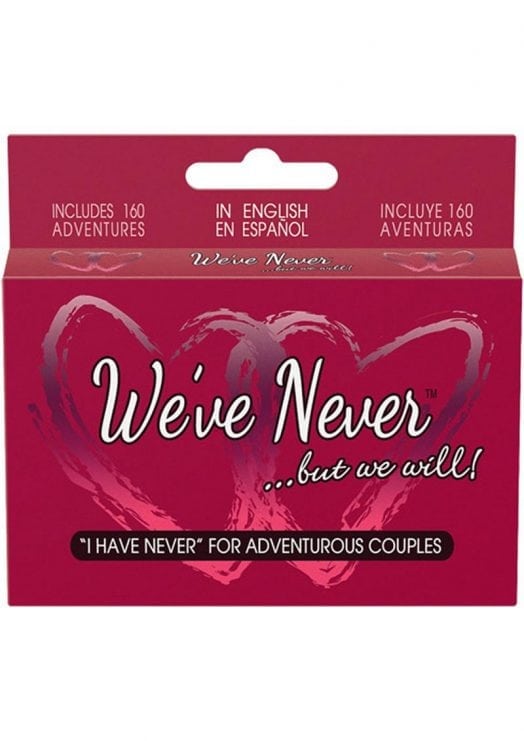 We've Never ...But We Will Couples Card Game