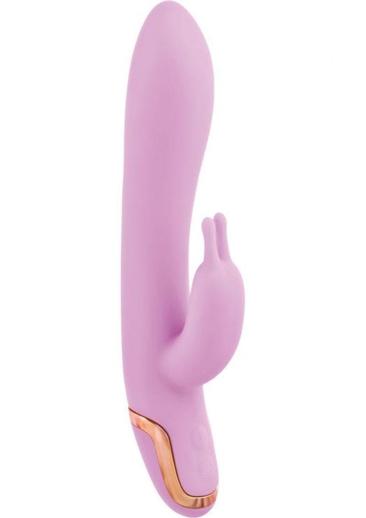 Entice Isabella Silicone Rabbit Vibe Waterproof Pink 5.25 Inch