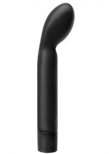 Anal Fantasy P-Spot Tickler Silicone Vibe Waterproof Black 4.75 Inch