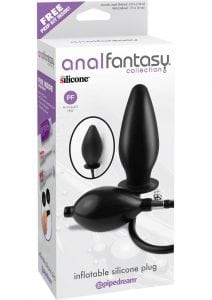 Anal Fantasy Inflatable Silicone Plug 4.25 Inch