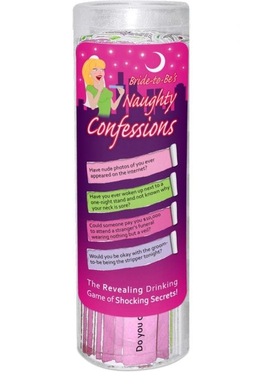 Bride To Be's Naughty Confessions Game
