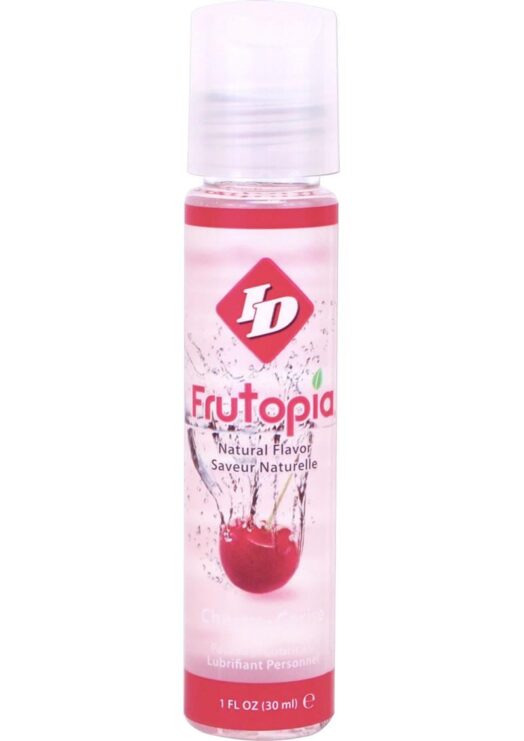 Frutopia Natural Flavor Water Based Personal Lubricant Cherry 1 Ounce Bottle