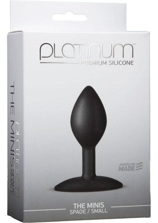 Platinum Premium Mini Spade Small Black