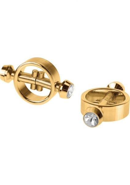 Fetish Fantasy Gold Magnetic Nipple Clamps