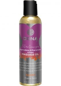 Dona Massage Oil Tropical Tease 4oz