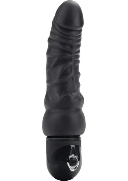 Bendie Power Stud Curvy Dildo Waterproof Black 6.75 Inch