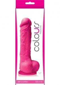 Colours Pleasures Silicone Dong Pink 8 Inch