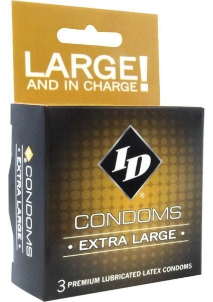 Id Extra Large Condom 3 Pack