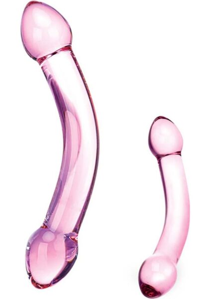 Double Trouble Purple Dildo