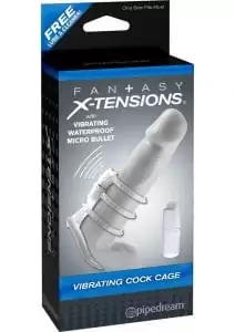 Fx Vibrating Cock Cage Clear