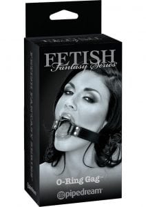 Fetish Fantasy Limited Edition O-Ring Mouth Gag Black