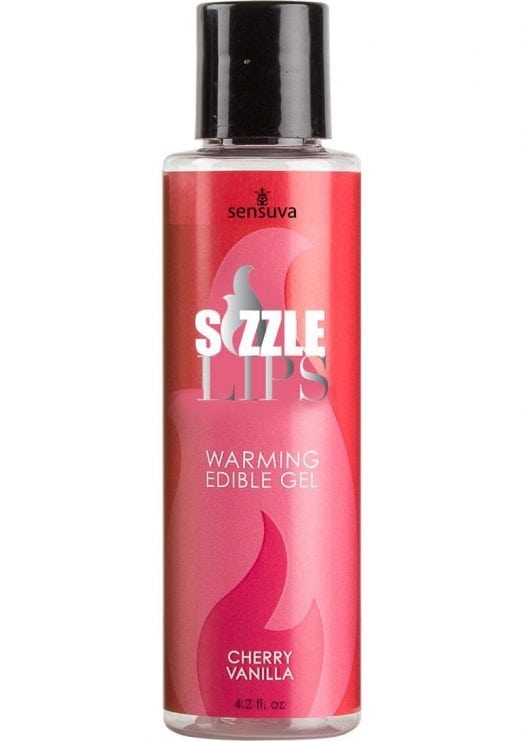 Sizzle Lips Warming Gel Strawberry 4.2oz
