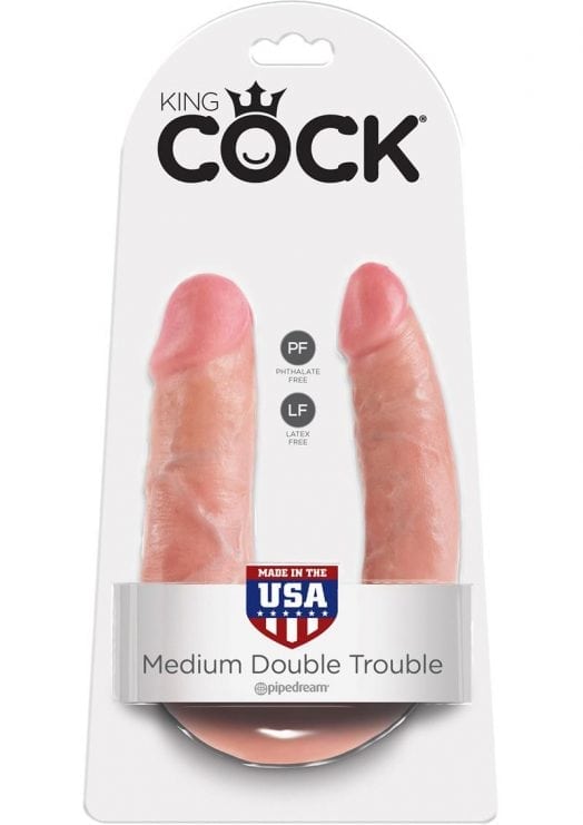 King Cock M Double Trouble Flesh