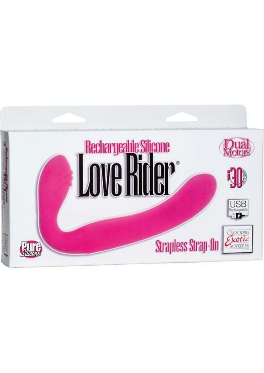 Recharge Love Rider Straples Strapon Pink
