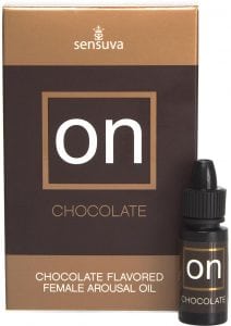 On Chocolate Flavored Female Arousal Oil 5 Milliliters