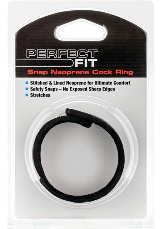 Neoprene Snap Cockrings