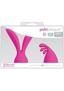 Palm Pleasure Silicone Heads 2 Pack
