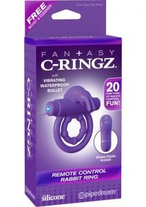 Fantasy C-Ringz Remote Control Rabbit Ring Purple