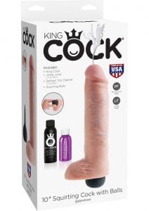 King Cock 10 Squirtin Cock/balls Flesh