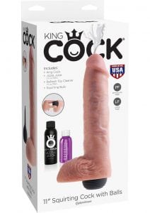 King Cock 11 Squirtin Cock/balls Flesh
