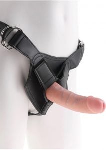 King Cock Strap On Harness 6 Cock Flesh