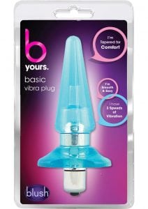 B Yours Basic Vibra Plug Blue