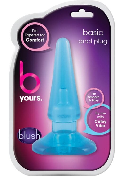 B Yours Basic Anal Plug Blue