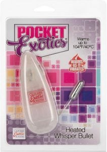 Pocket Exotics Heated Whisper Bullet