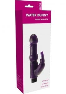Minx Water Bunny Rabbit Waterproof Purple 5.25 Inch