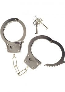 Kink Heay Metal Handcuffs Silver