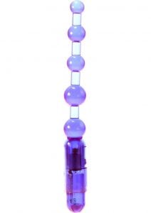 Kinx Anovibe Anal Beads Waterproof Purple 5 Inch