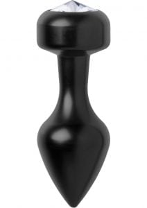 Spade Petite Jewel Aluminum Anal Plug