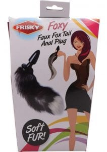 Frisky Foxy Faux Fox Tail Anal Plug