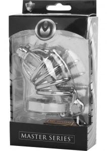 Steel Chastity Cage With Silicone Urethral