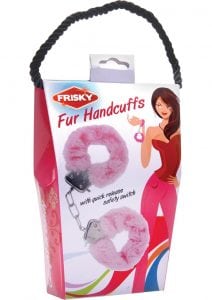 Pink Fur Handcuffs Caught In Candy