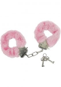 Pink Fur Handcuffs Caught In Candy